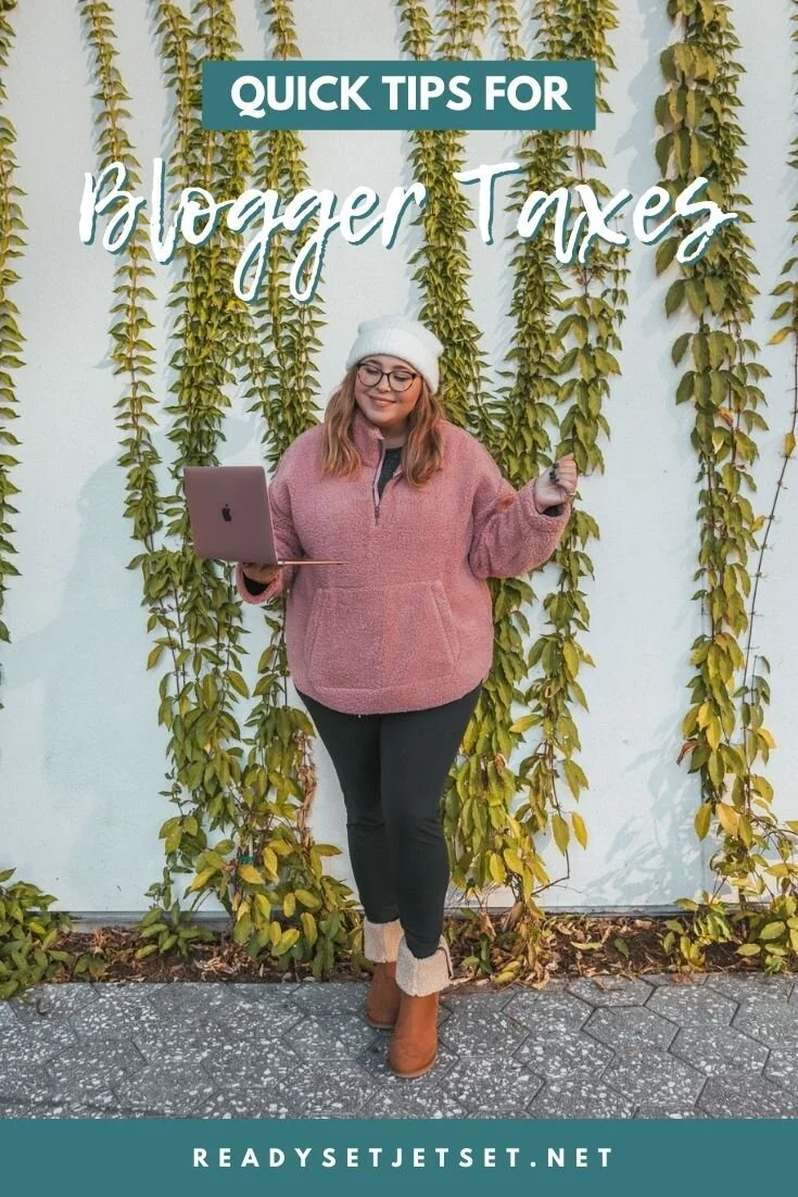 Quick Tips for Blogger Taxes