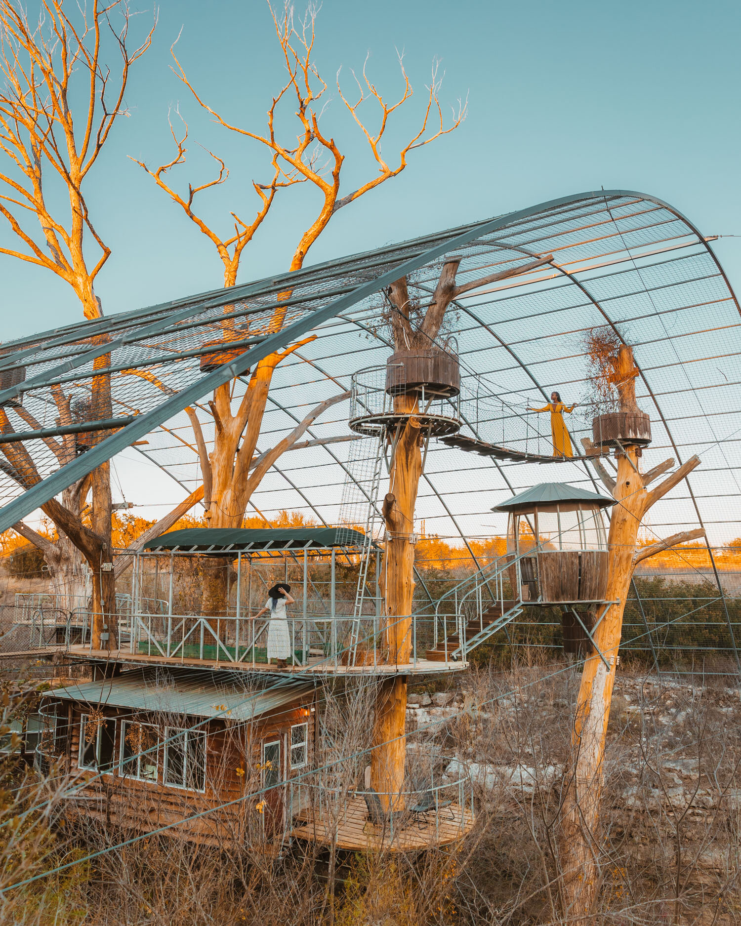 Cypress Valley Treehouses #glamping #texas