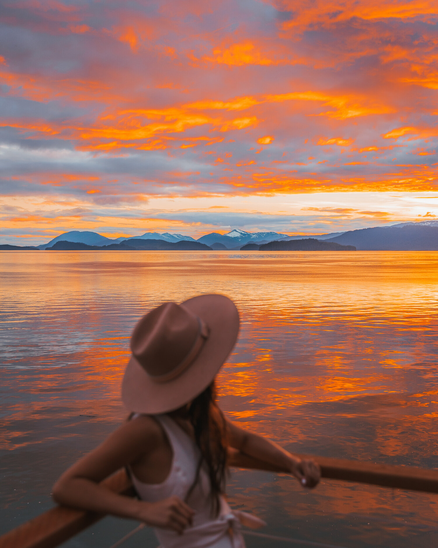 Sunset in Wrangell // 10 Things You Have To Do in Southeast Alaska