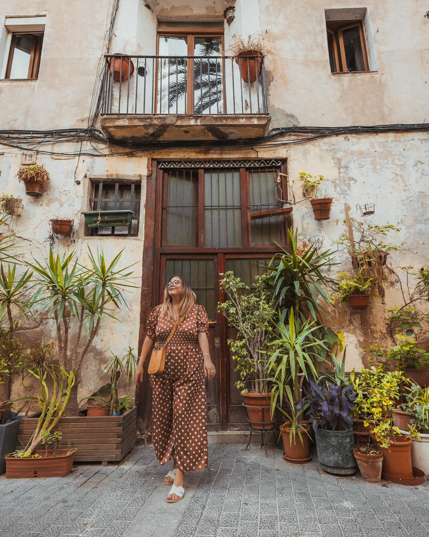 Carrer de l'Allada-Vermell Plant Wall // The 25 Most Instagrammable Spots in Barcelona (With Addresses!)