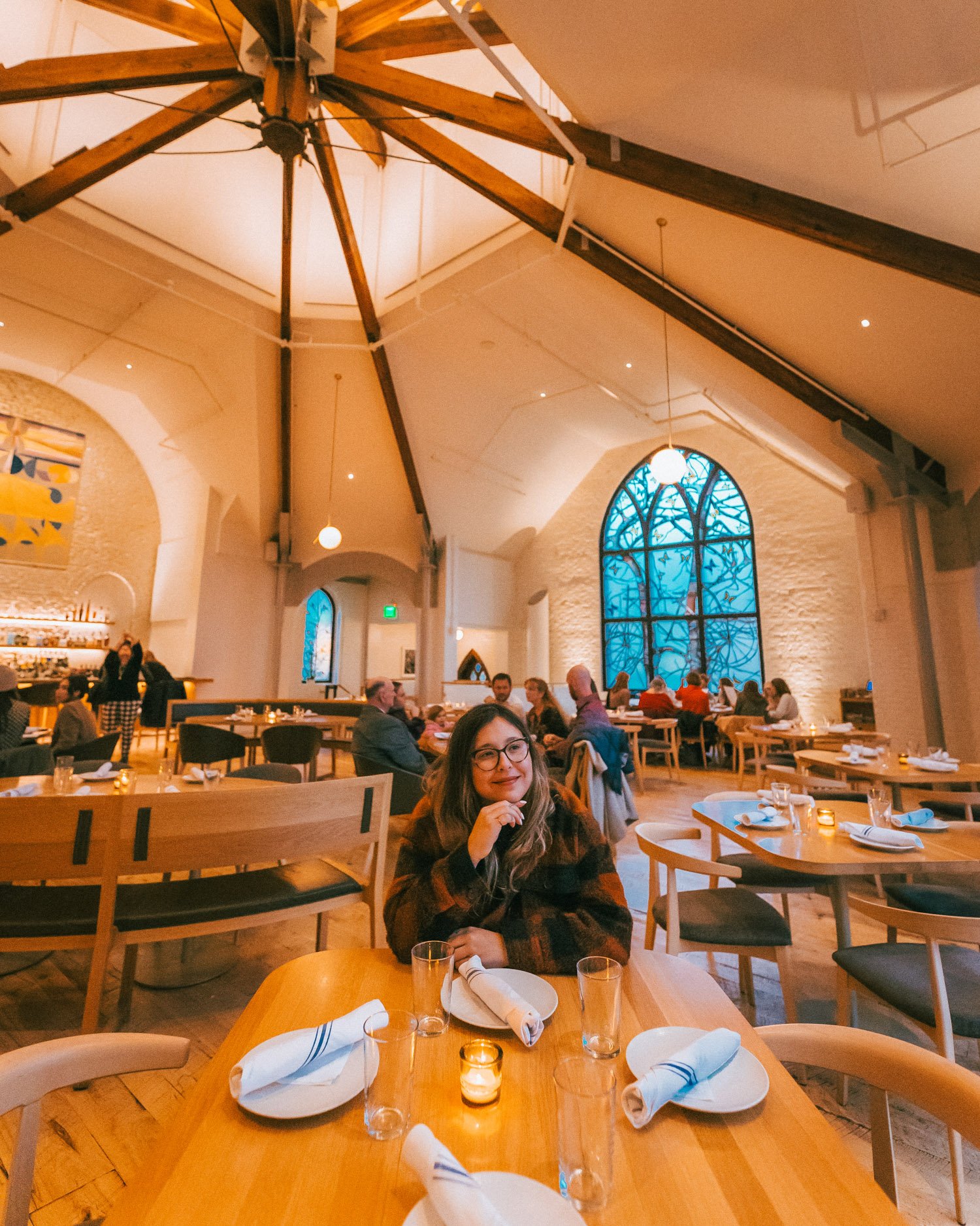 The Best Things to Do in Northwest Arkansas // Dine in a Restored Church Turned Restaurant at The Preacher’s Son in Bentonville, AR
