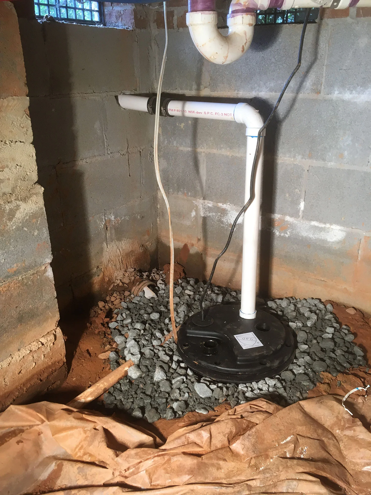 Sump Pump installed in Durham, NC