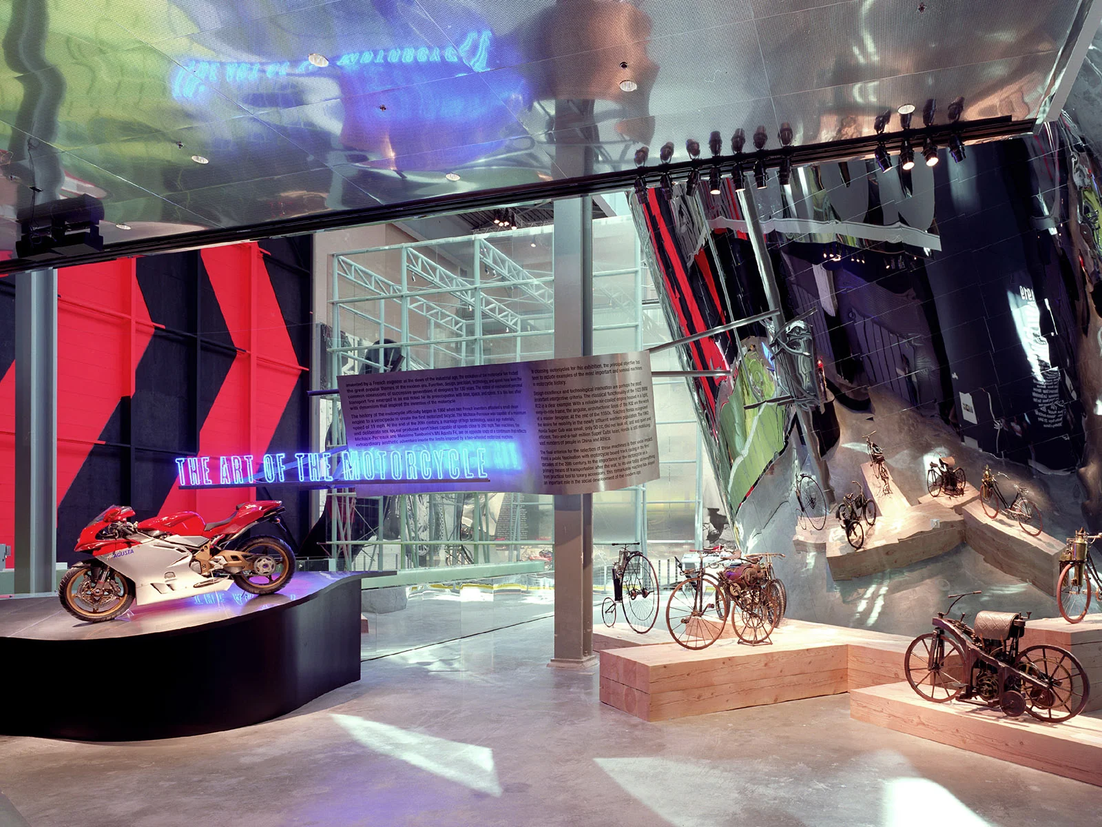 This was the third installment of The Art of the Motorcycle exhibition produced by the Guggenheim Museum.