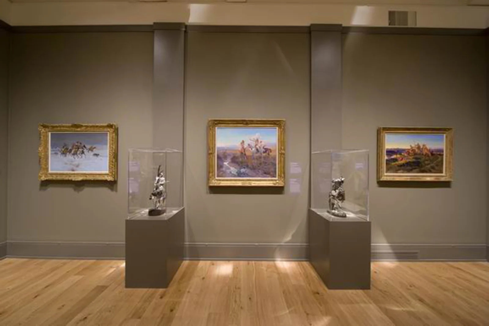 The Western and Native American section of the Exhibition.