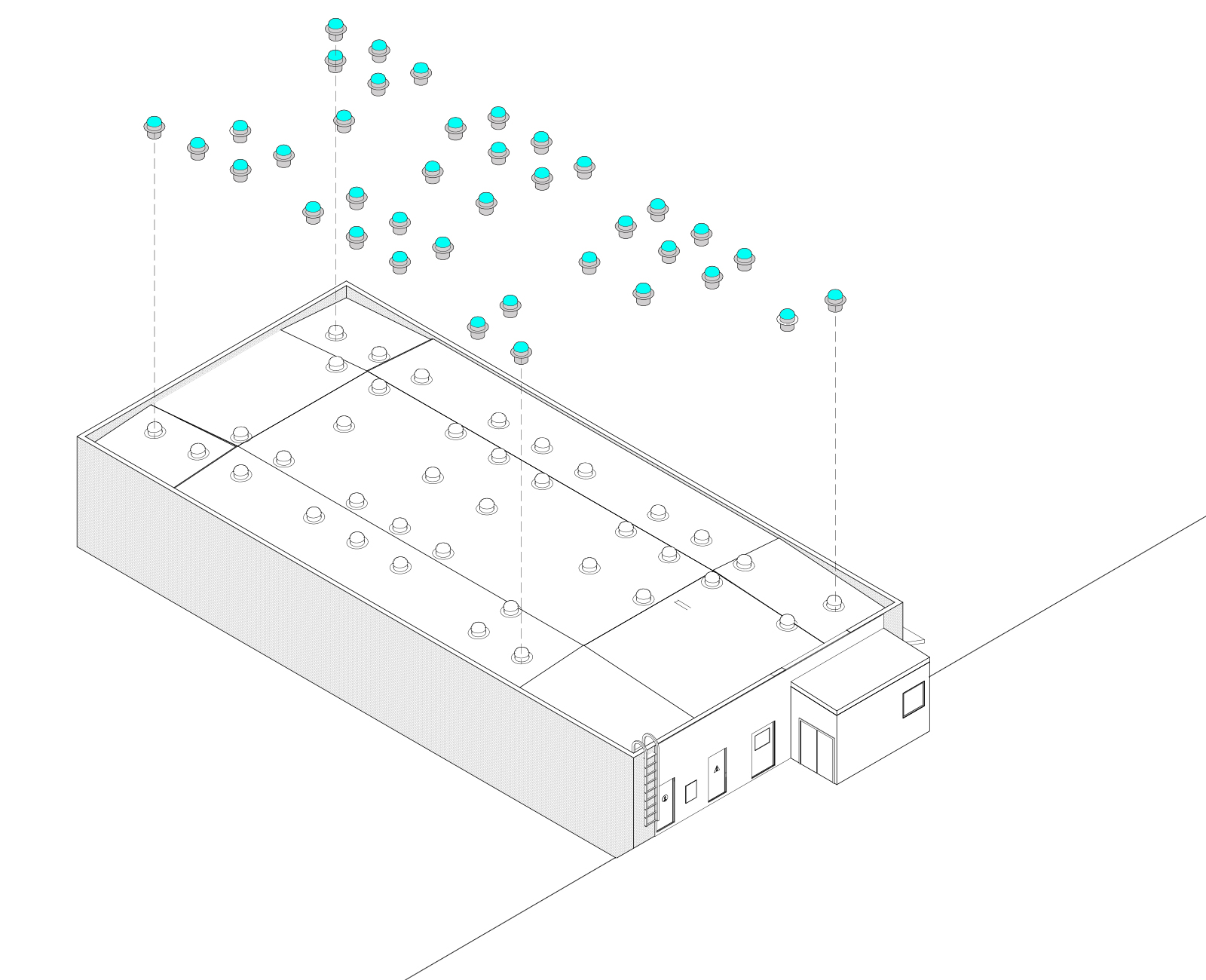 The introduction of tubular daylighting devices allows all of the classrooms and offices to operate without artificial light on bright days. Daylight has been proven to improve educational outcomes.