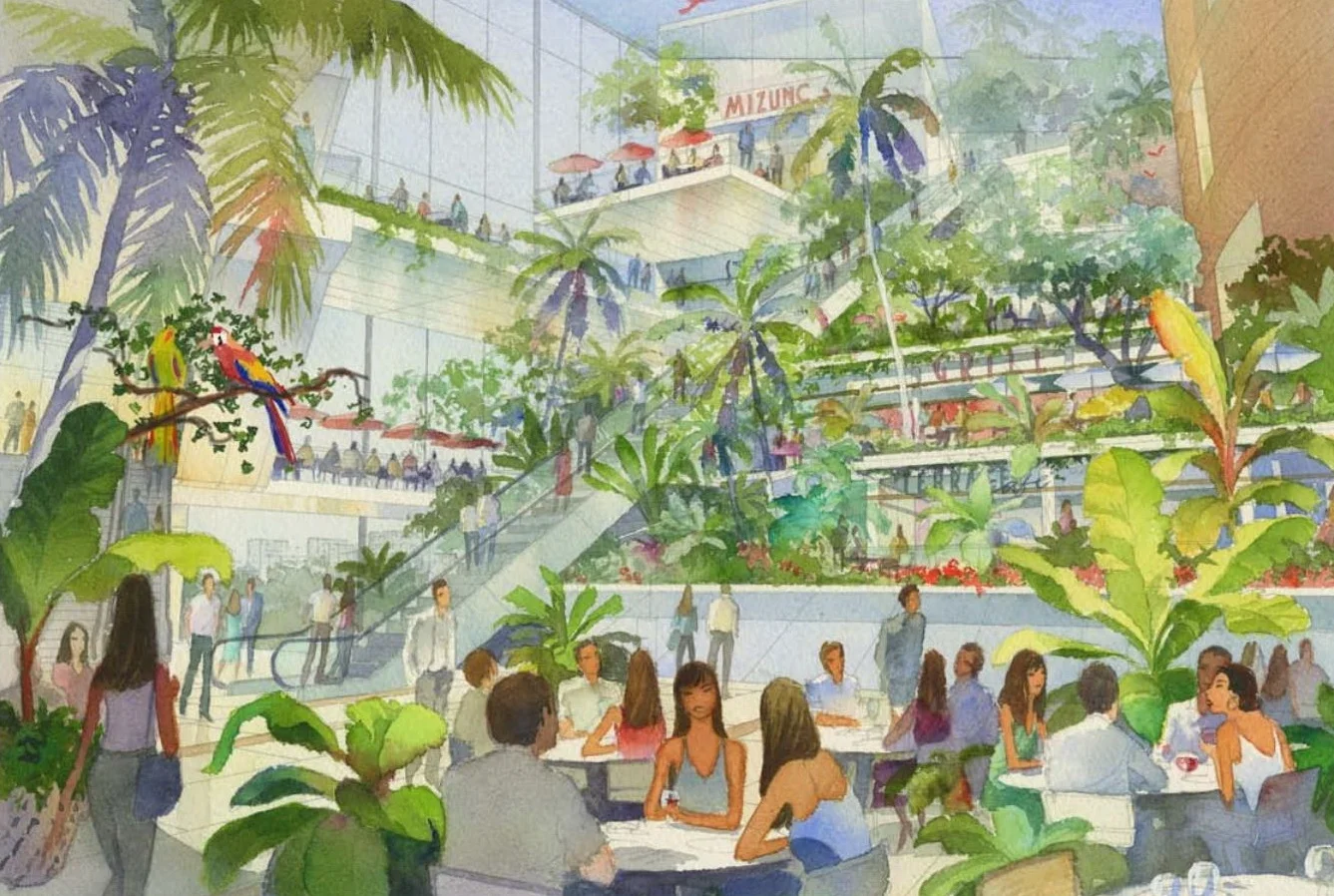 This project is a concept design for Benhill Central, located in Jakarta, Indonesia.