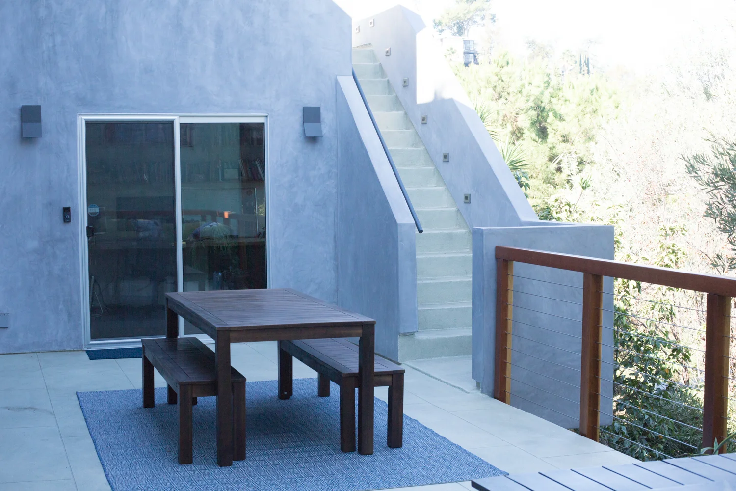 This project was an addition to a house in Echo Park, Los Angeles.