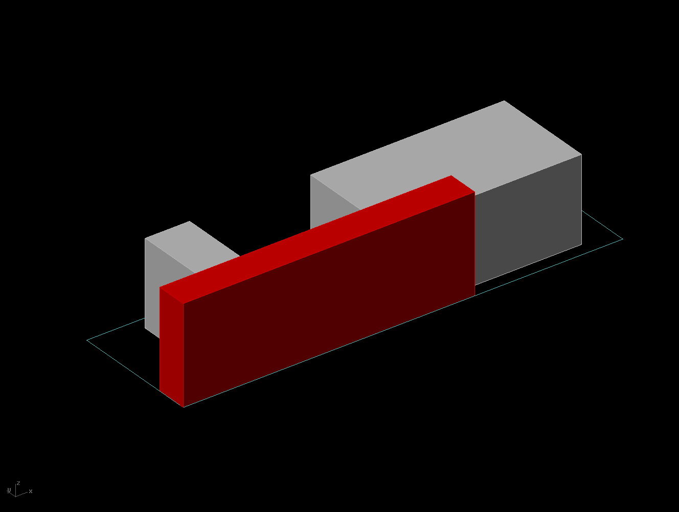  Required fire passageway to rear unit 