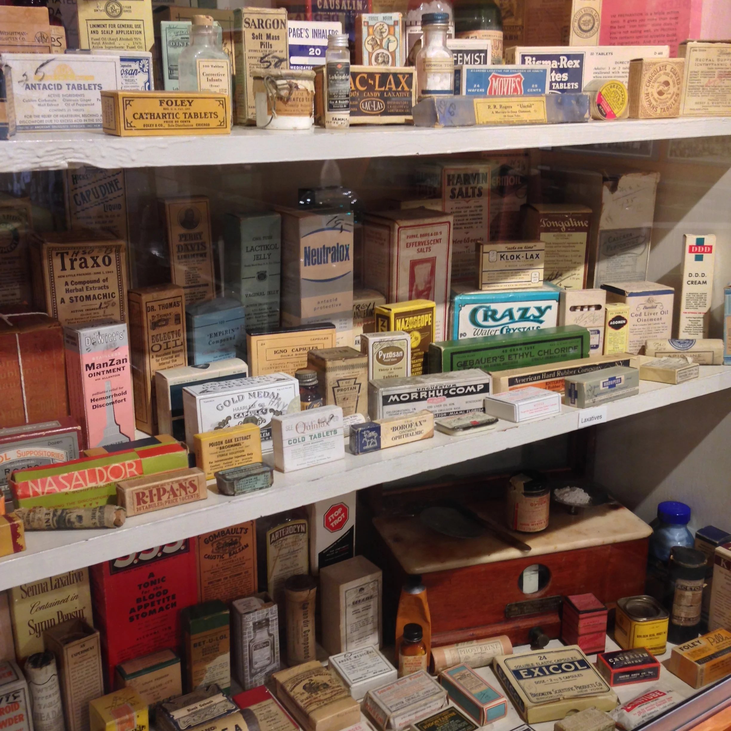 Does your ailment require rattlesnake oil? Strychnine? Explore actual products sold for "medical" purposes just 90 years ago.