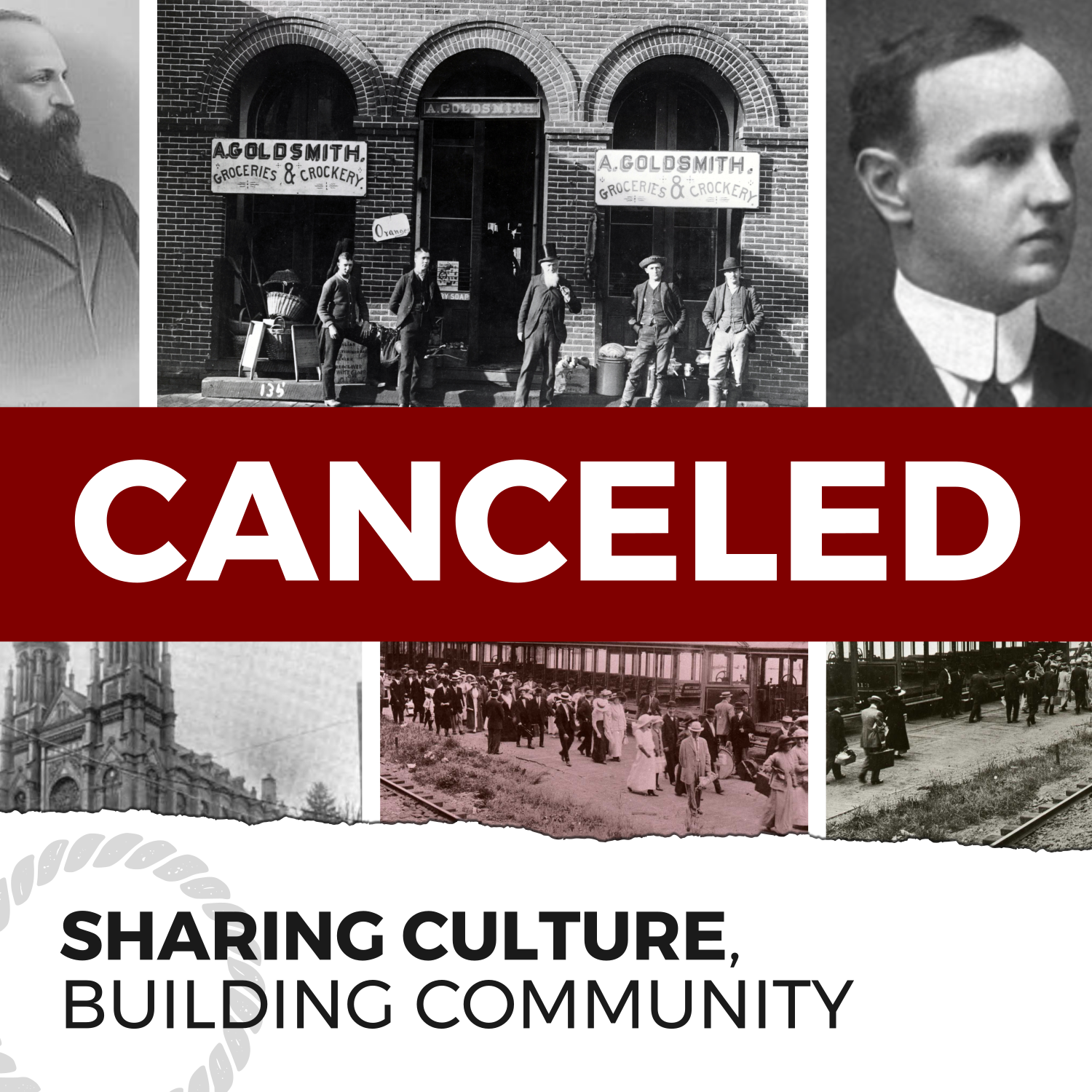 CANCELED: Sharing Culture, Creating Community