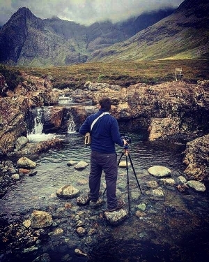 Photographing the Fairy Pools 21/08/2016.
