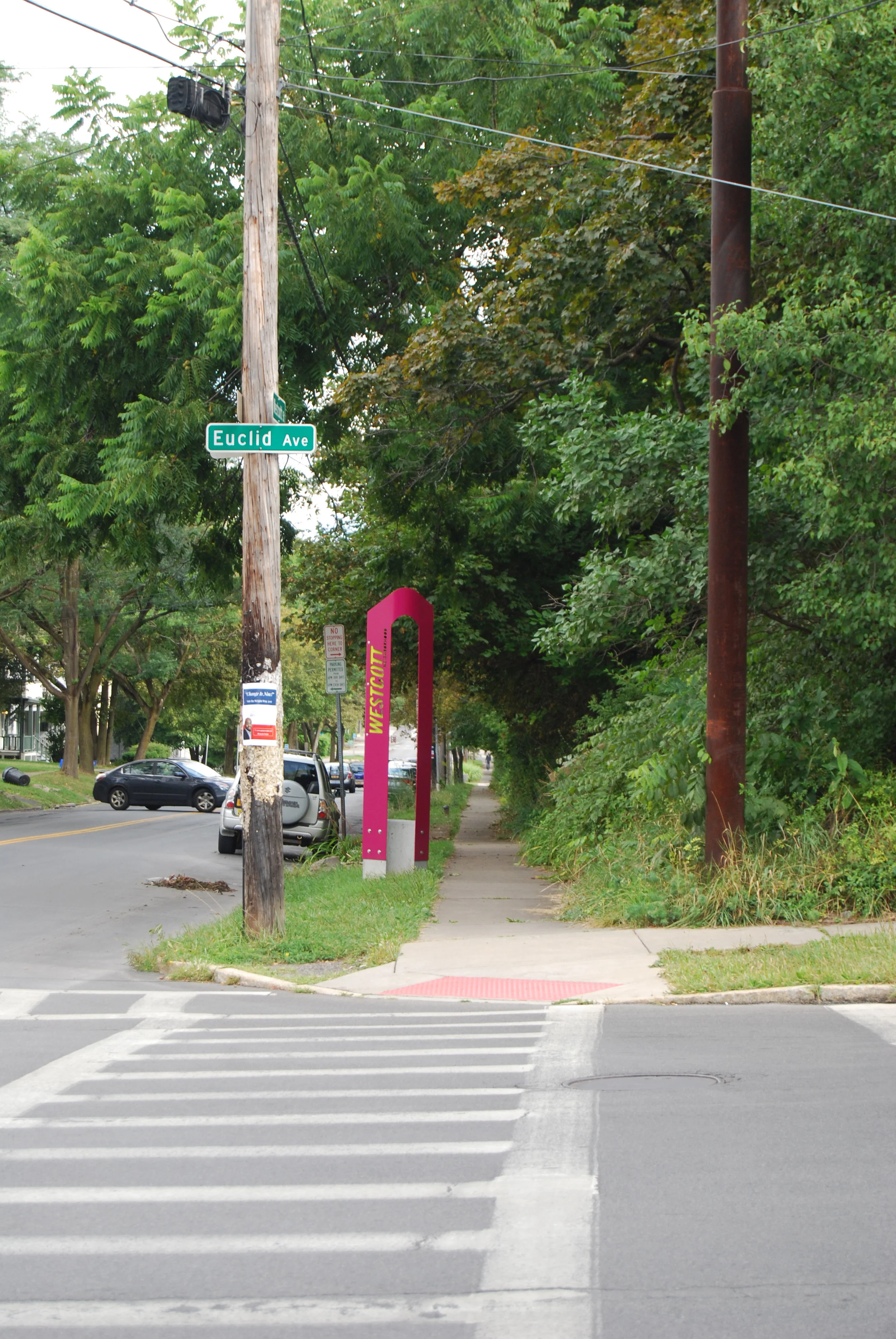 Westcott Neighborhood Sign
