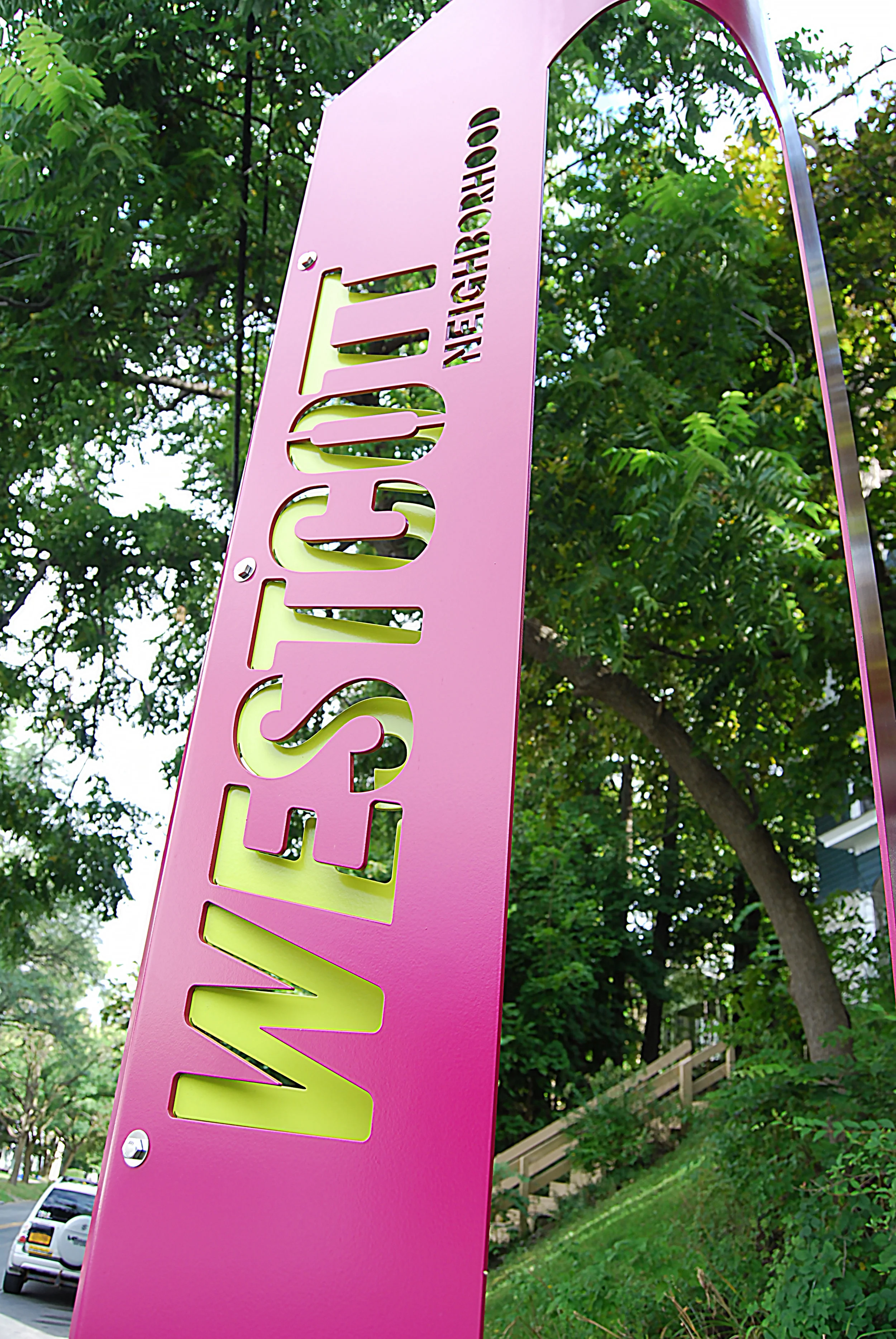 Westcott Neighborhood Sign