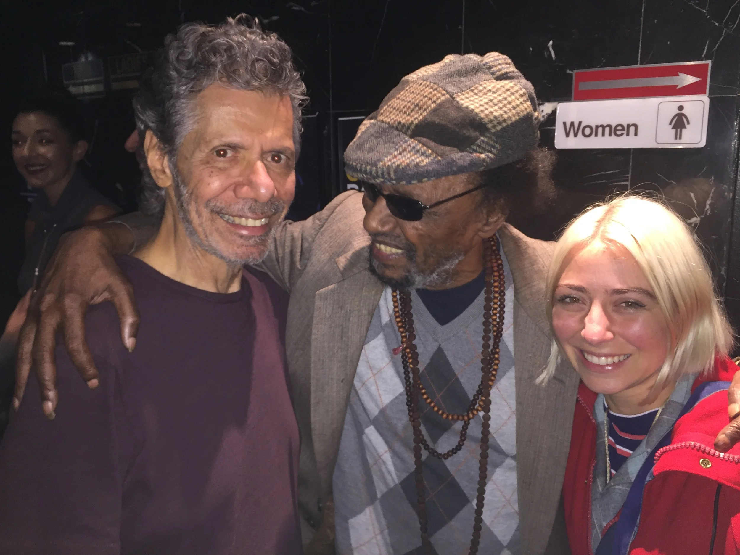 Steve, Chick COrea and Phoebe 