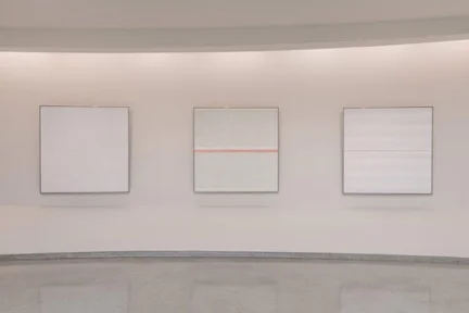 (from left) “Loving Love" (1999), “Gratitude” (2001), “Blessings” (2000)