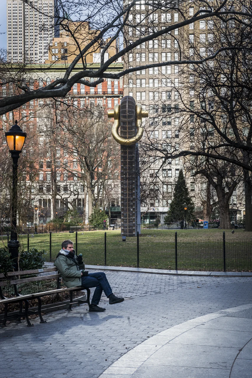 "Big Bling" by Martin Puryear, Photographs by Tracie Williams