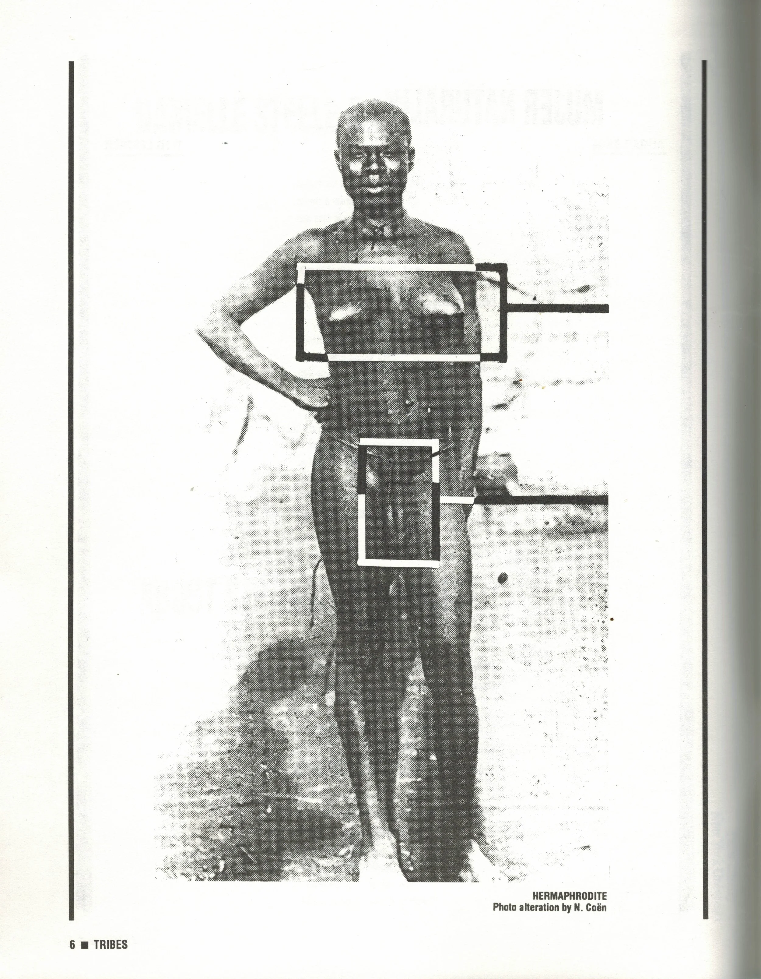 Photo published in Issue 2 of Tribes Magazine 1992