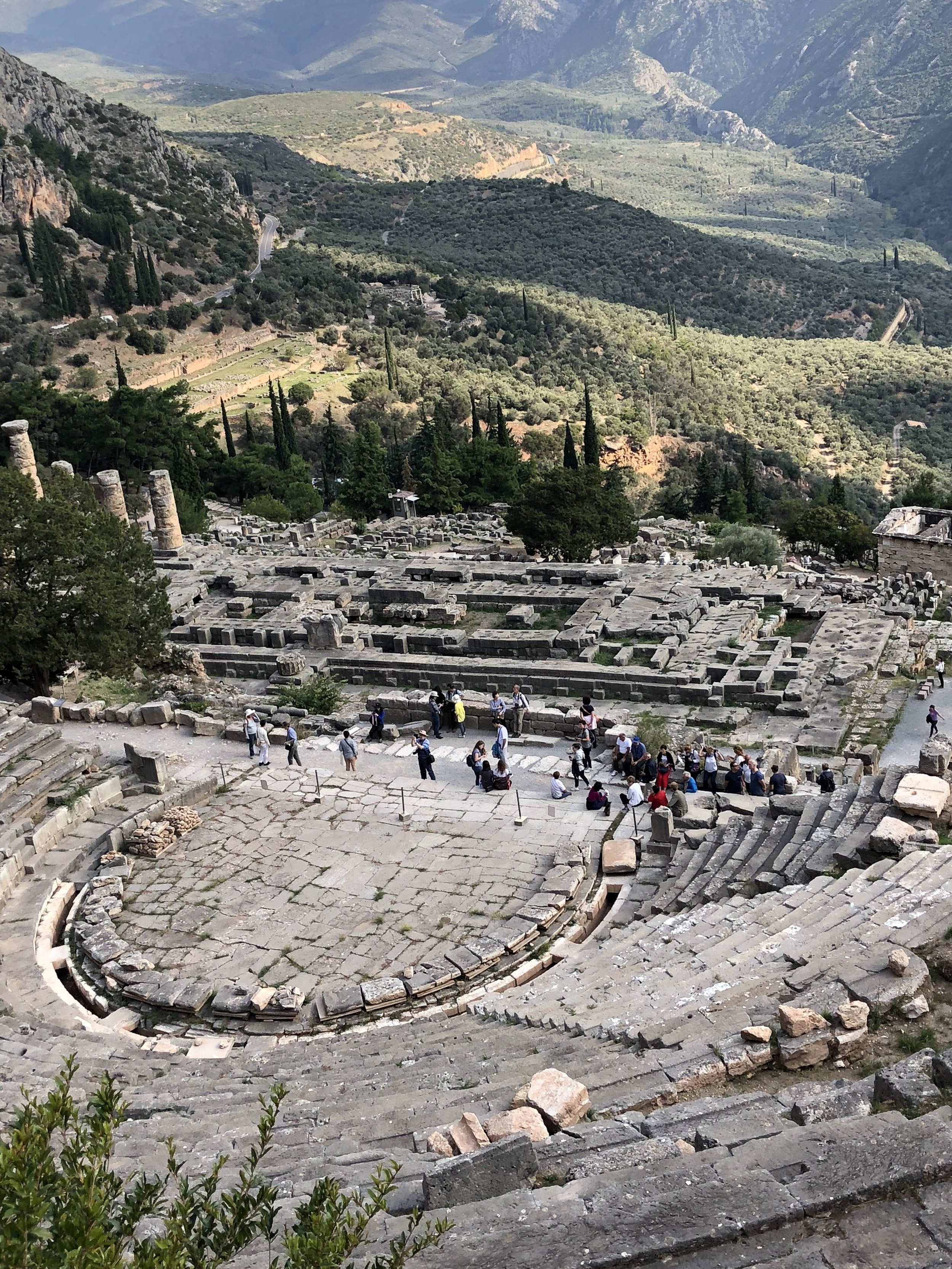 Bull leader and Delphi Theater