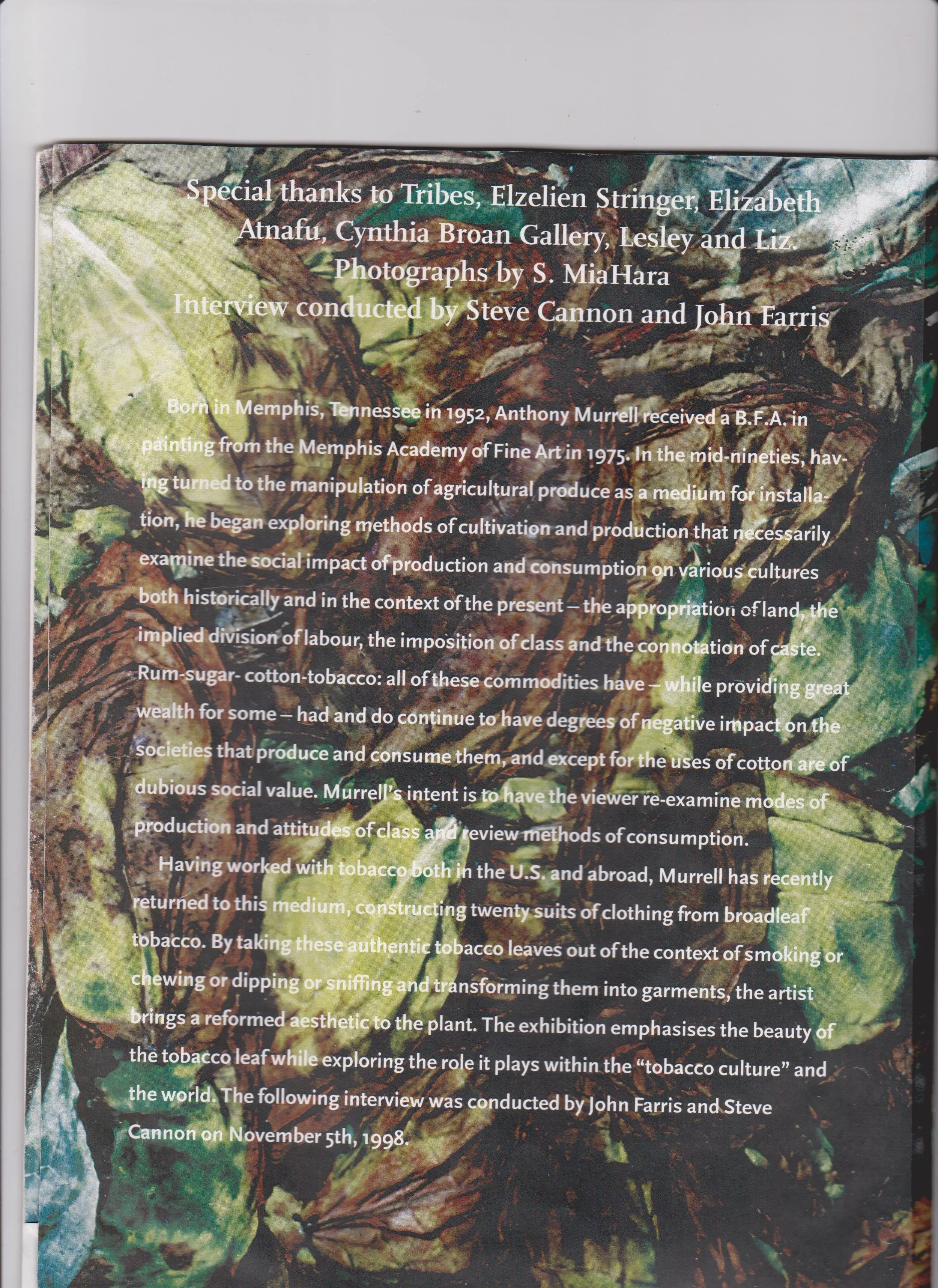 20 class tobacco suits 1998 interview page 6 steve cannon and john farris.jpeg