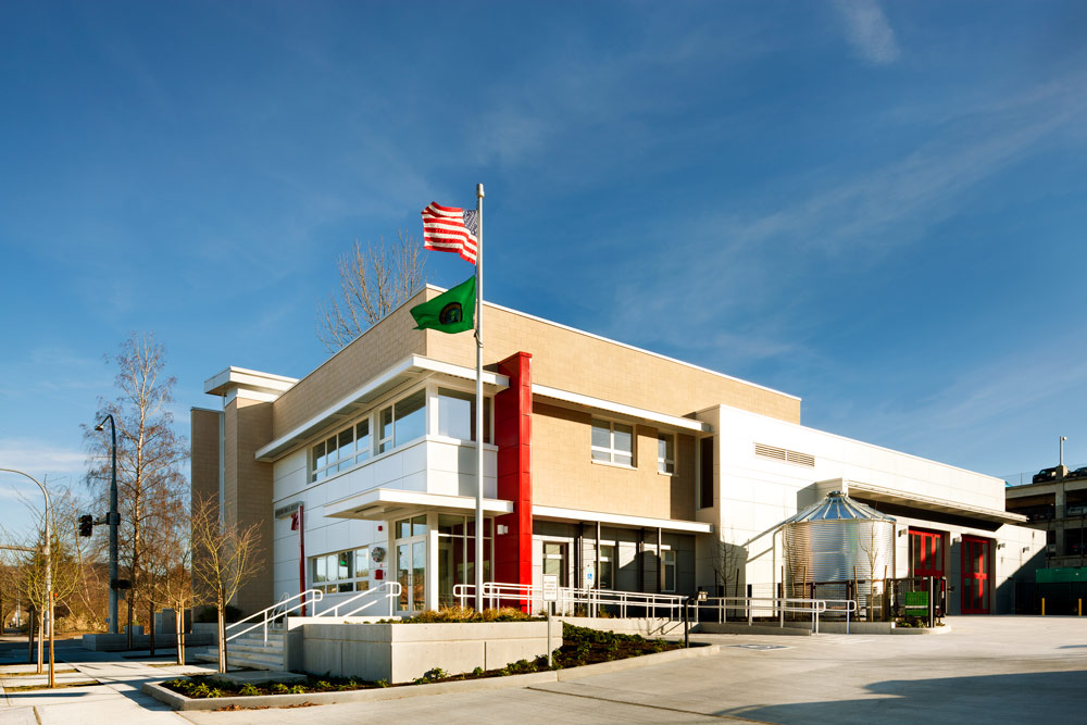 Issaquah Fire Station 72 designed by Seattle Fire Station Design Expert TCA Architecture