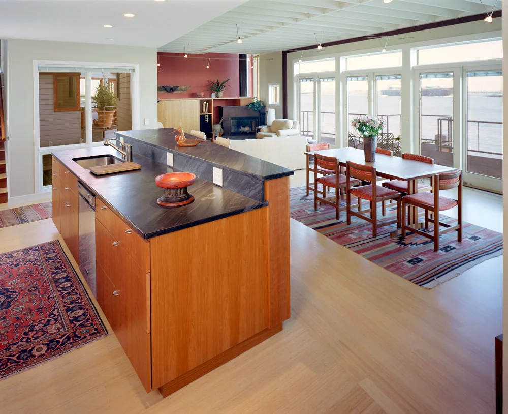 Seattle Residential Architect TCA Architecture designed this beautiful high end residential property on the water