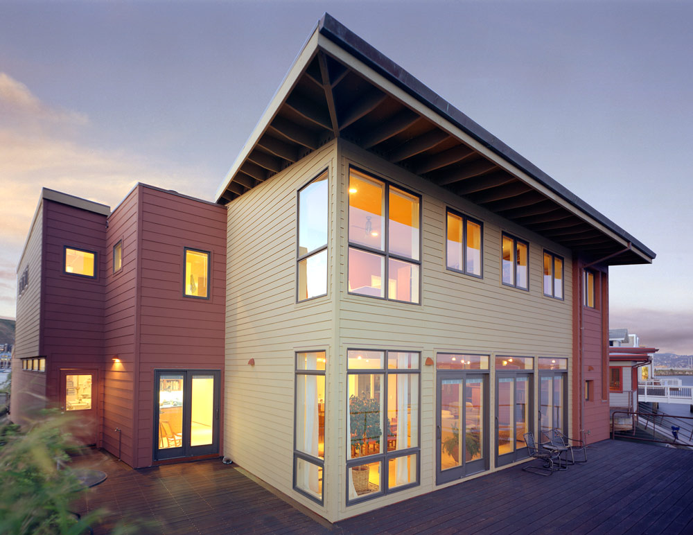 Seattle Residential Architect TCA Architecture designed this beautiful high end residential property on the water