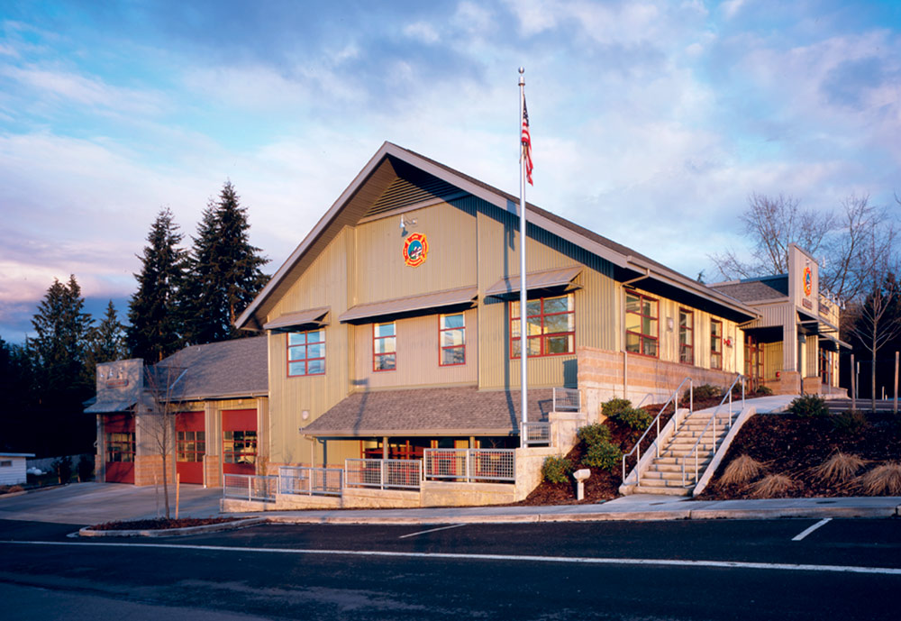 Duvall Headquarters Fire Station by Seattle Fire Station Design Expert TCA Architecture