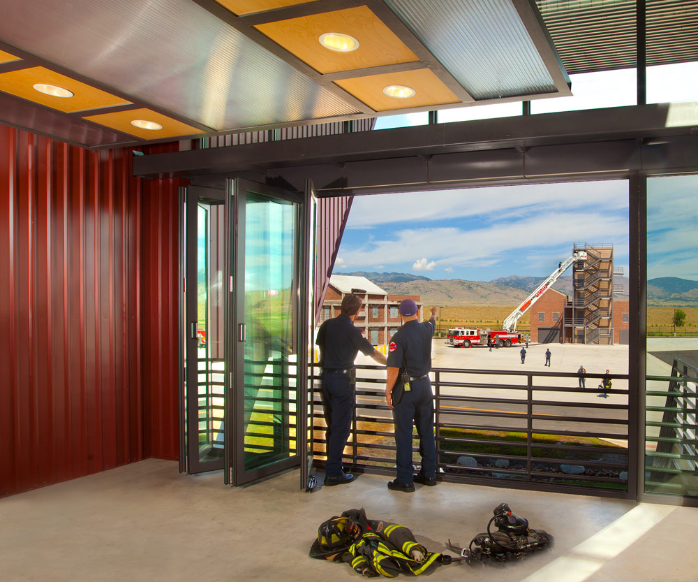 Boulder Fire Training Facility by Fire Station design expert TCA Architecture
