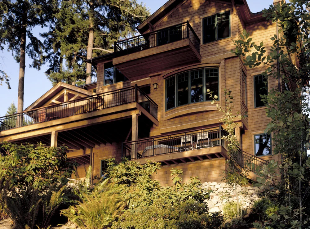 Seattle Residential Architect TCA Architecture designed this beautiful high end Mercer Island Residence