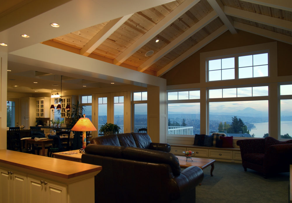 Seattle residential architect TCA Architecture designed this beautiful high end residential property in Kirkland