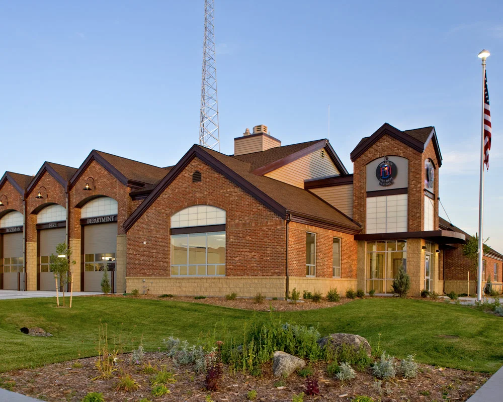 City of Bozeman Fire Station by Seattle Fire Station Design Expert TCA Architecture
