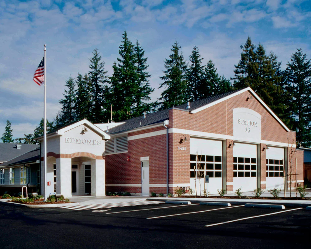 City of Edmonds Fire Station 16 by Seattle Fire Station Design Expert TCA Architecture