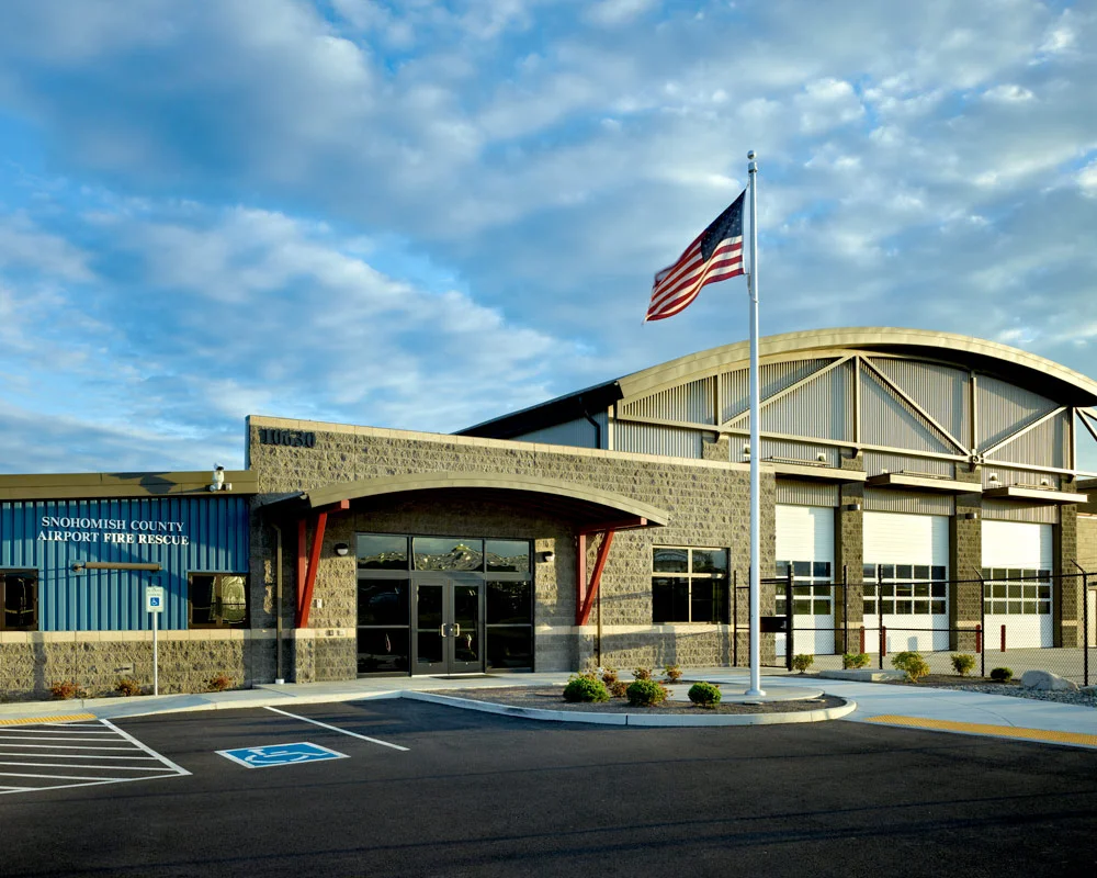 Snohomish County Airport Paine Field ARFF by Seattle Architect TCA Architecture