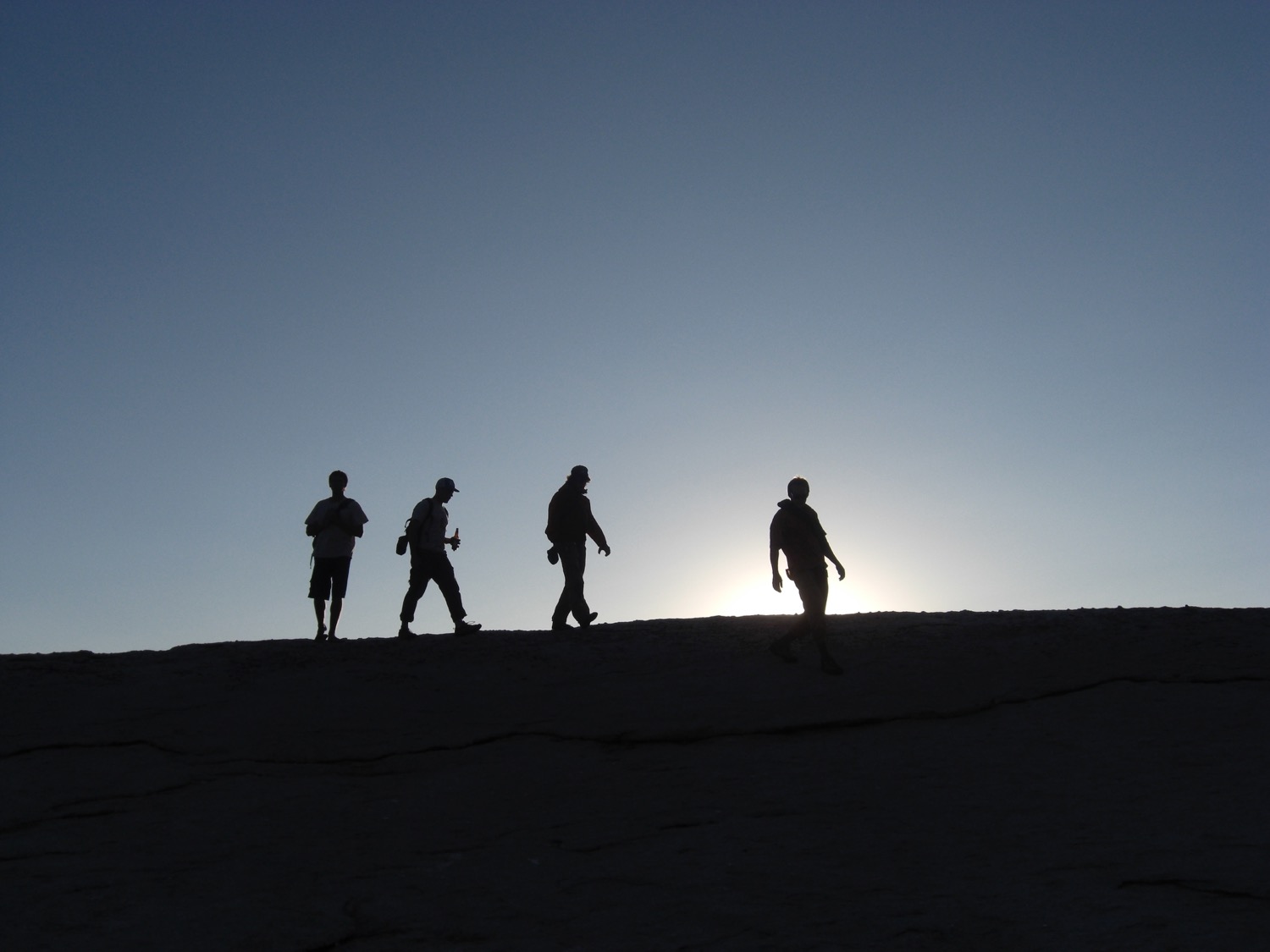 Climbers descend Lembert Dome, Tuolumne Meadows, California. (Photo by Emily Stifler Wolfe)