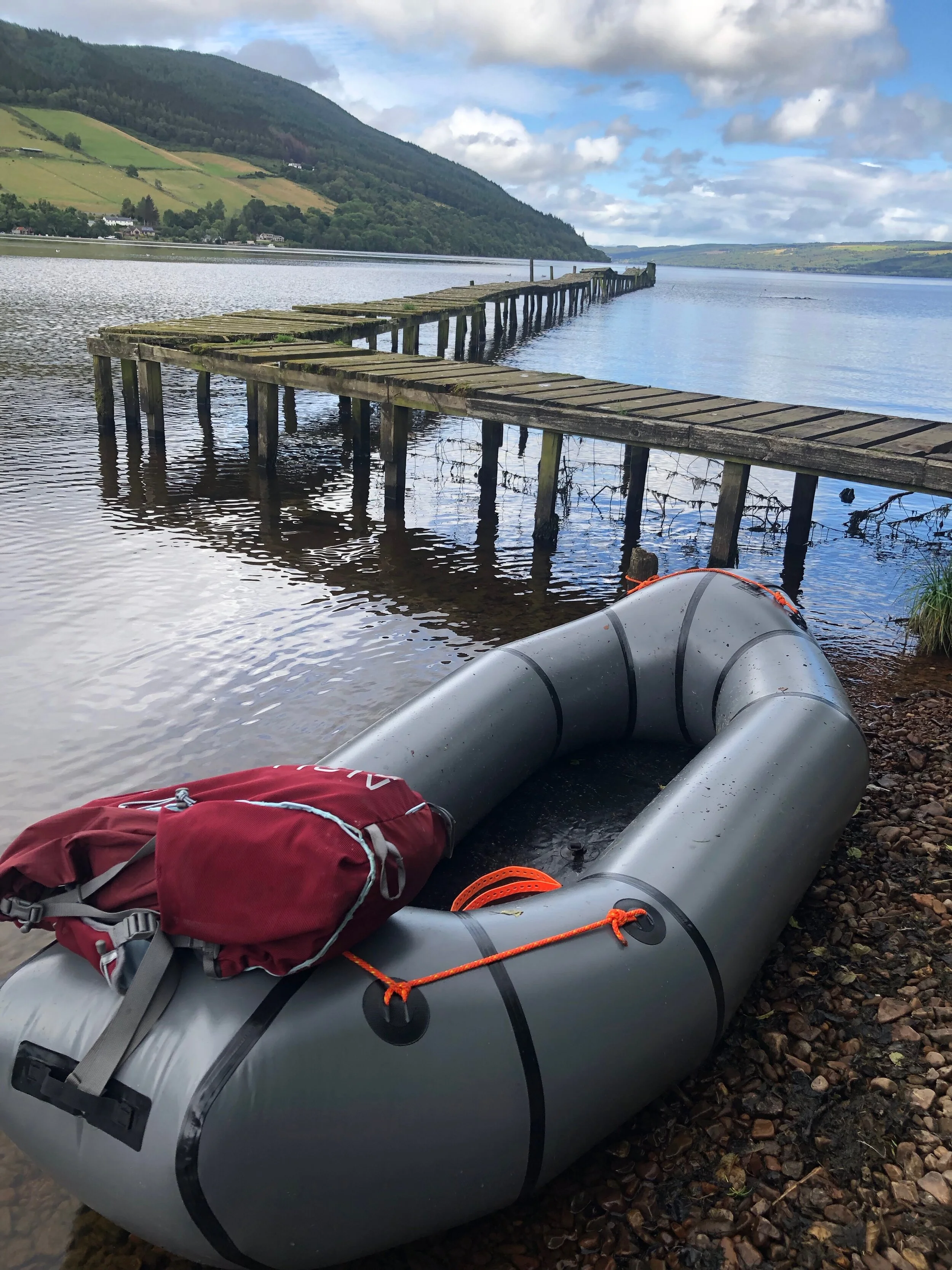 Ready for the final paddle.