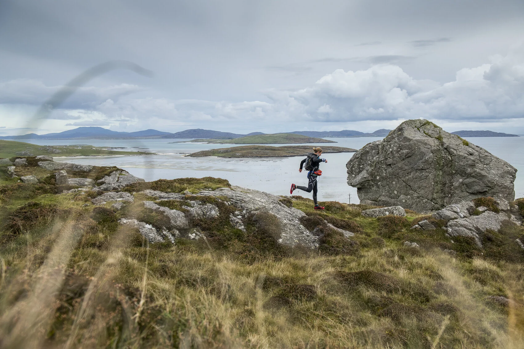 Laura smashed it towards the beach. It’s the plugging away Photo: Leo Francis/Rat Race Adventure Sports