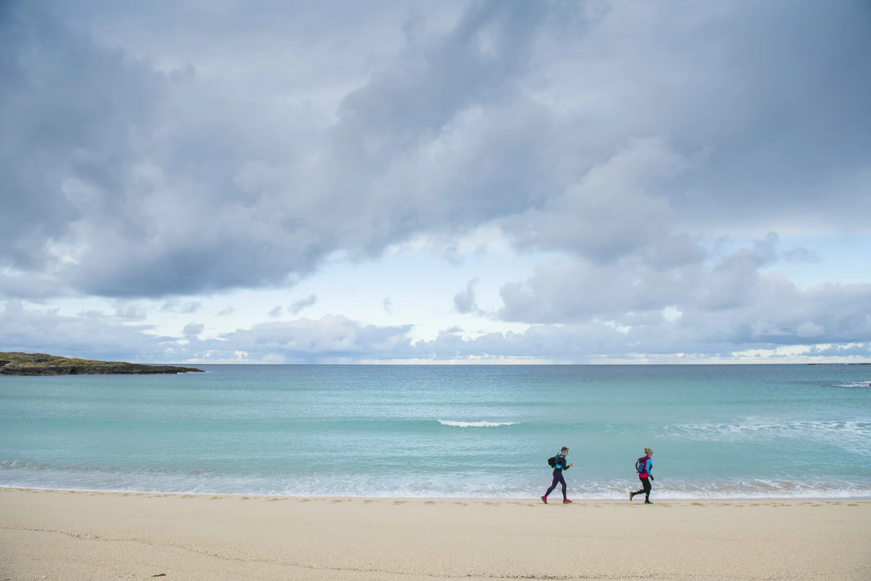 This is a photo of a real beach in Scotland. I know, right? Photo: Leo Francis/Rat Race Adventure Sports