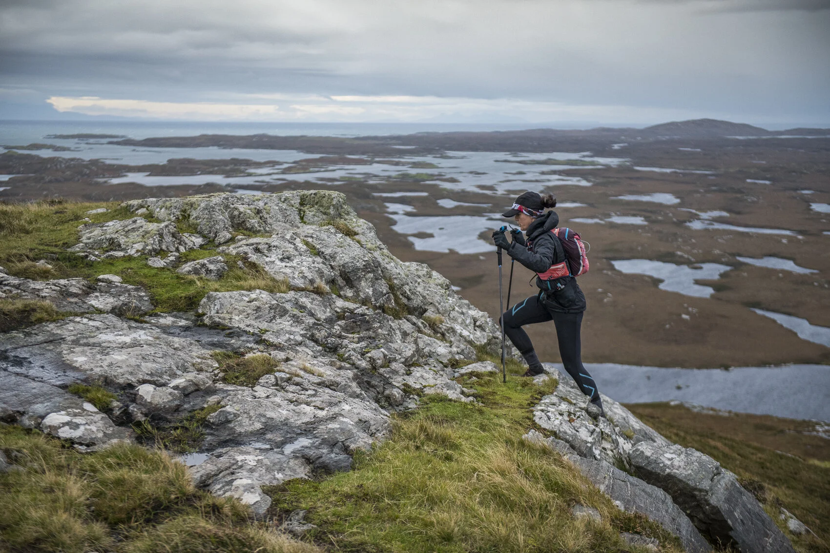 Climbing to the summit of Ruabhal Photo: Leo Francis/Rat Race Adventure Sports