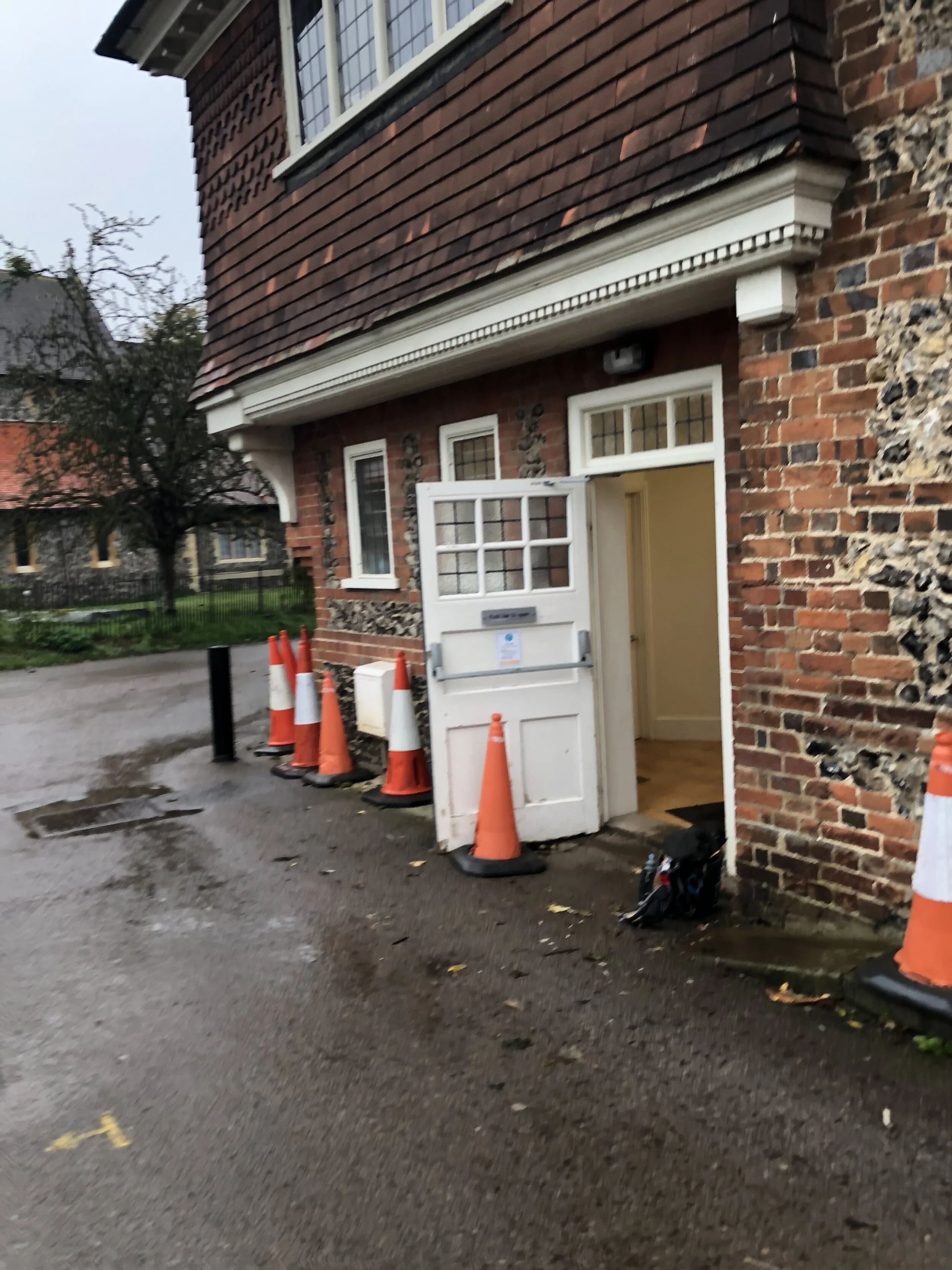 The glamorous start point.