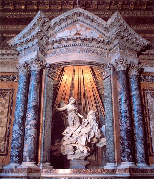 Gian Lorenzo Bernini, The Ecstasy of St. Teresa, 1647-52.jpeg