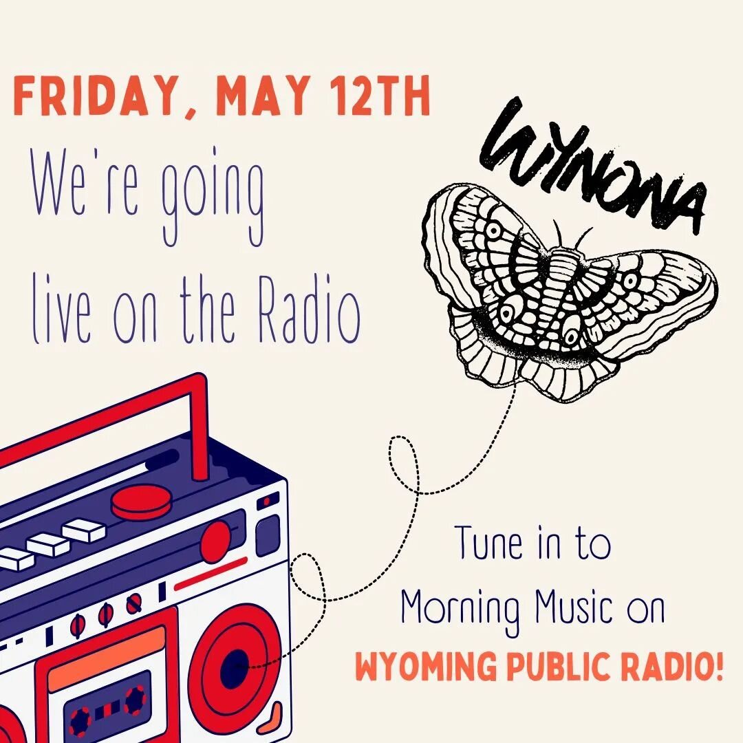 New album, record release party, aaaand live on the radio!? Friday is going to be one for the books. 

Tune into morning music on @wyomingpublicradio 

#wynona #publicradio #livemusic #albumrelease #wyomigmusic #laramie #indierock