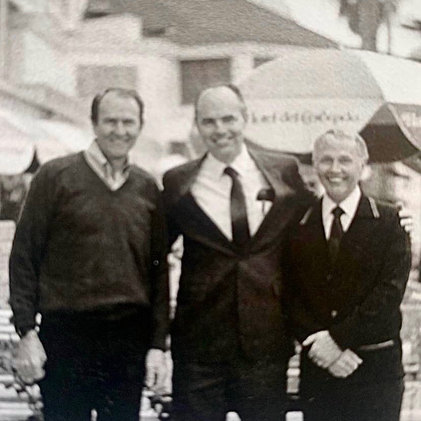 Flashback! The original Laguna Niguel stake presidency: President Kimball (left), President Sedgwick (middle), and President Clawson (right) served from 1982-1991.
Each of these men touched (and continue to bless) so many lives in our wards and stak