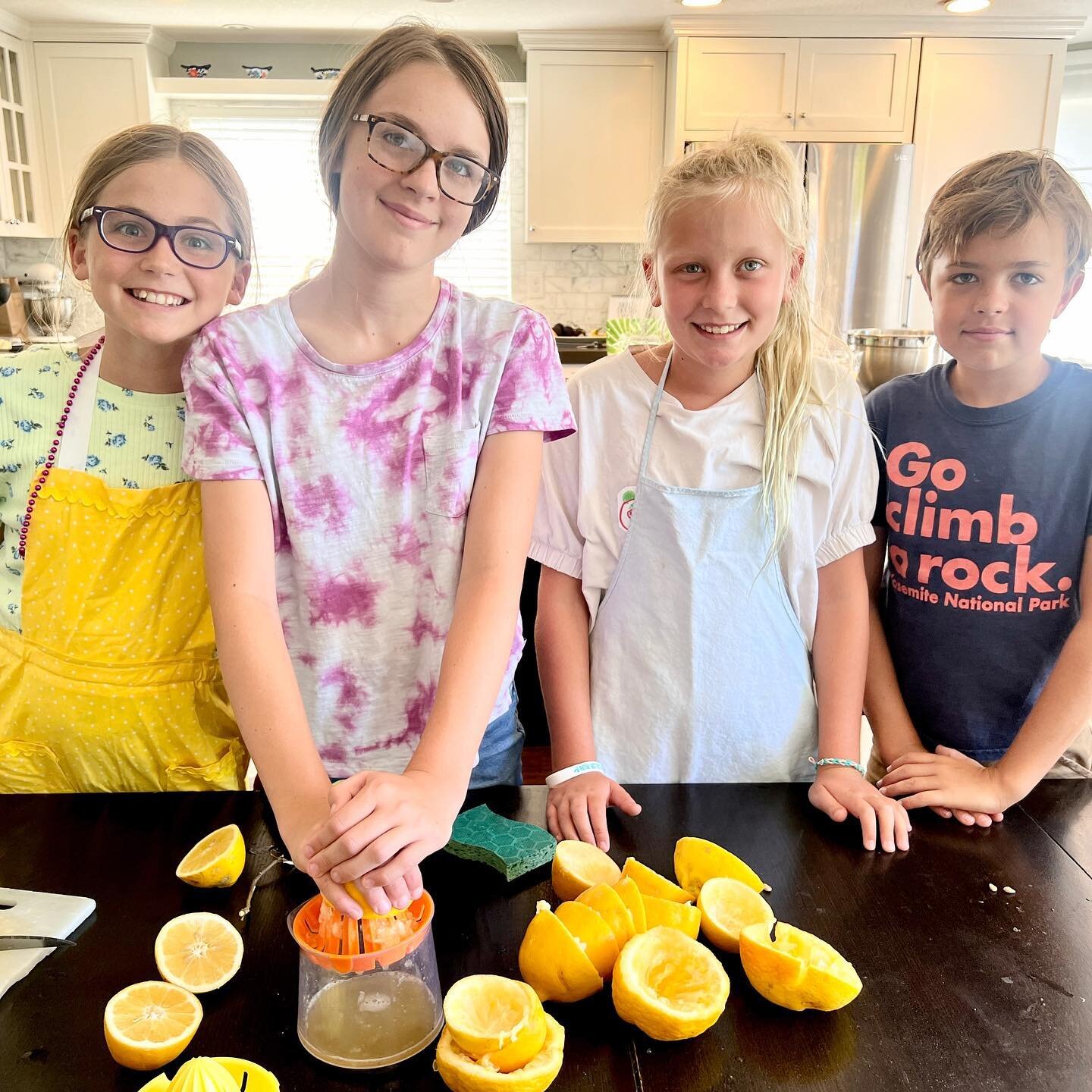 These kids recently held a lemonade stand on a hot day in Laguna Niguel, selling fresh squeezed lemonade for $1 a cup.

An Orange Country sheriff pulled up to the stand. The kids were worried at first, wondering if they were doing anything wrong or i