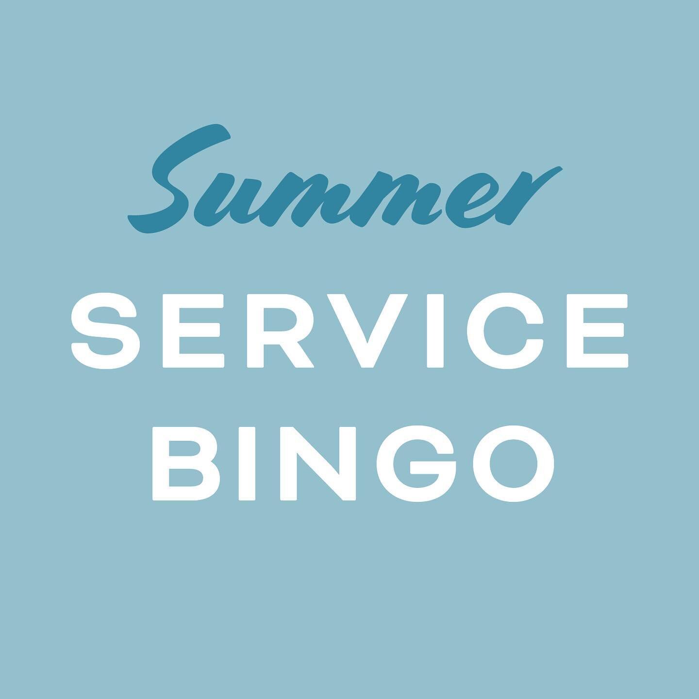 Ah, summer! We love having the kids out of school, unlimited beach days, pool time, and vacations.

But you know what makes summer extra memorable? Summer Service Bingo!

We&rsquo;ve made it easy to find ways to serve your family, neighborhood, and a