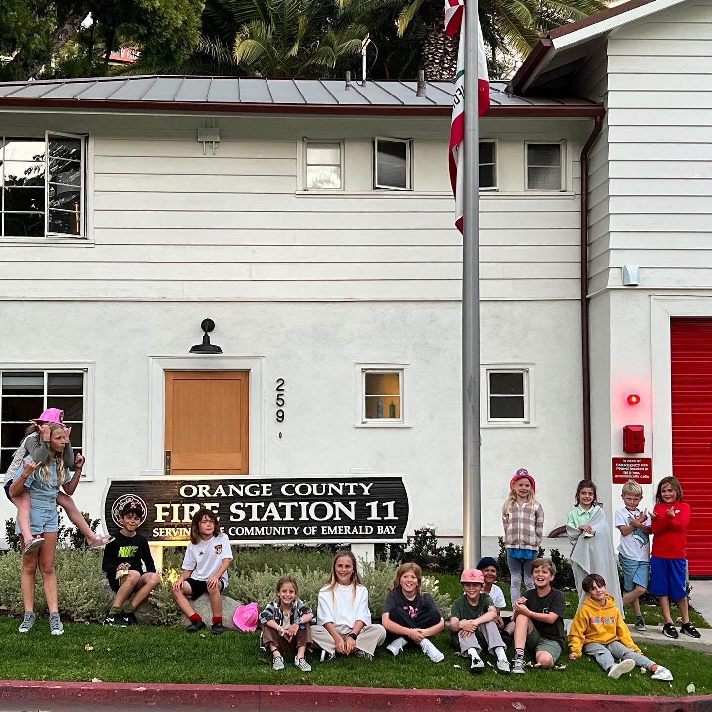 How&rsquo;s your Summer Service Bingo going? 🎉

One square says &ldquo;Drop cookies and a note off at your local fire station.&rdquo;

These kids dropped cookies off at not just one station, but ALL of our local Laguna fire stations, and the firefig