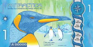 After many years of research the new Antarctica polymer note with a clear window is available.