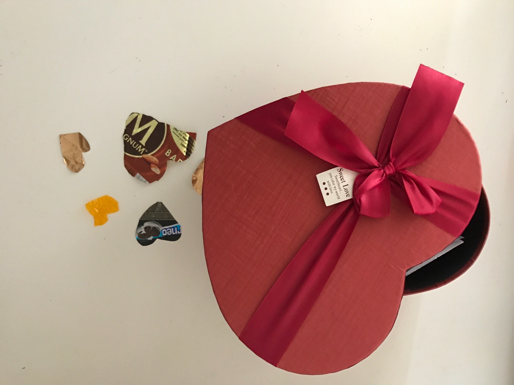 love and chocolates, the breakup