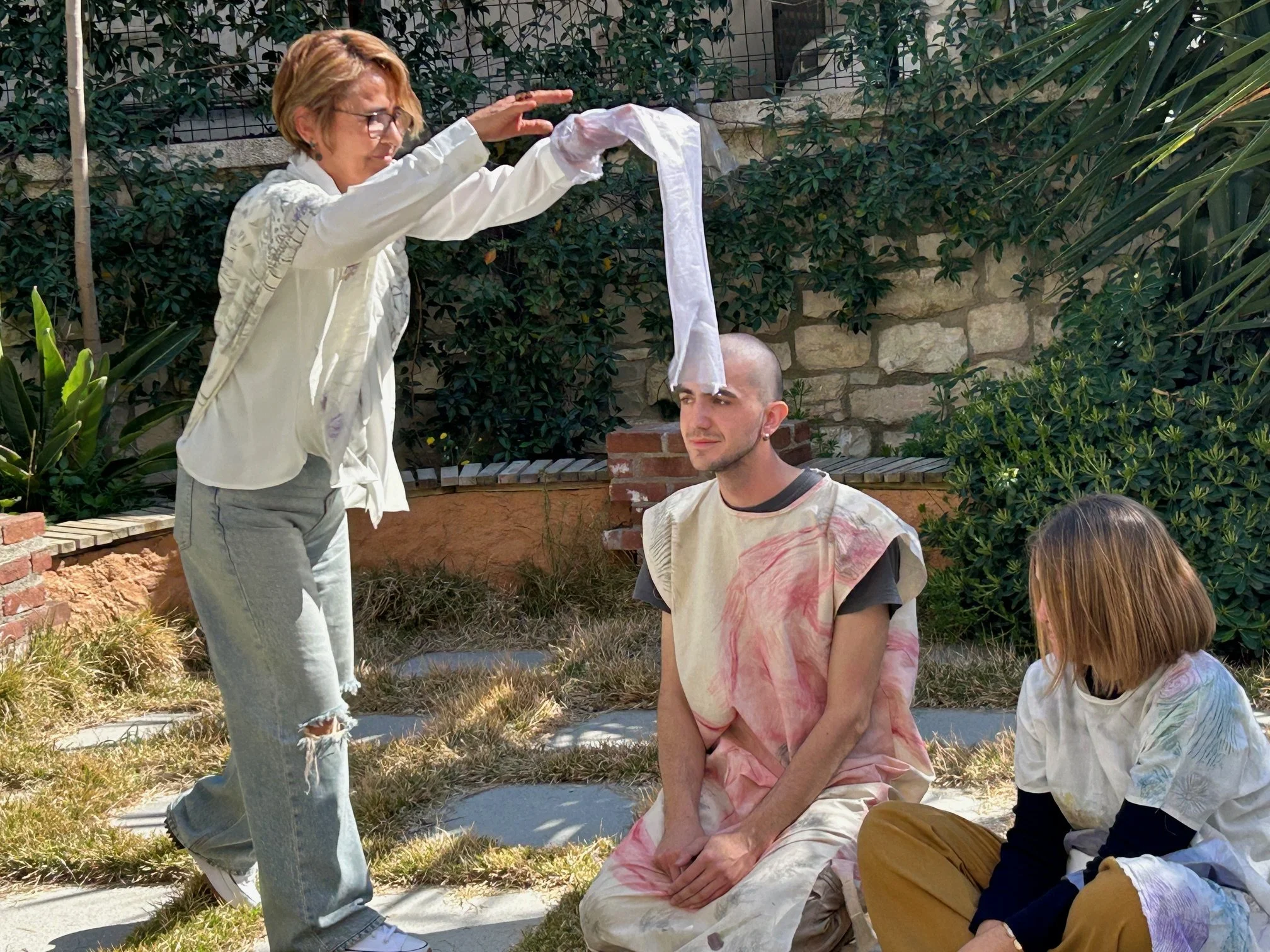 Giysi Günlükleri/ Clothes Diaries - Fluxus inspired workshop series Tohum Sanat Insiyatifi Urla, 2024. 