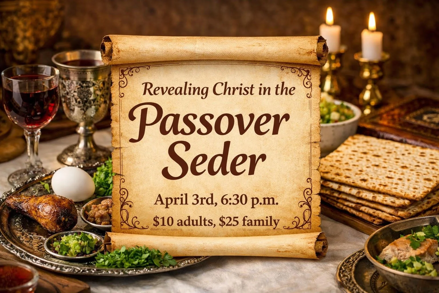 Revealing Christ in the Passover Seder