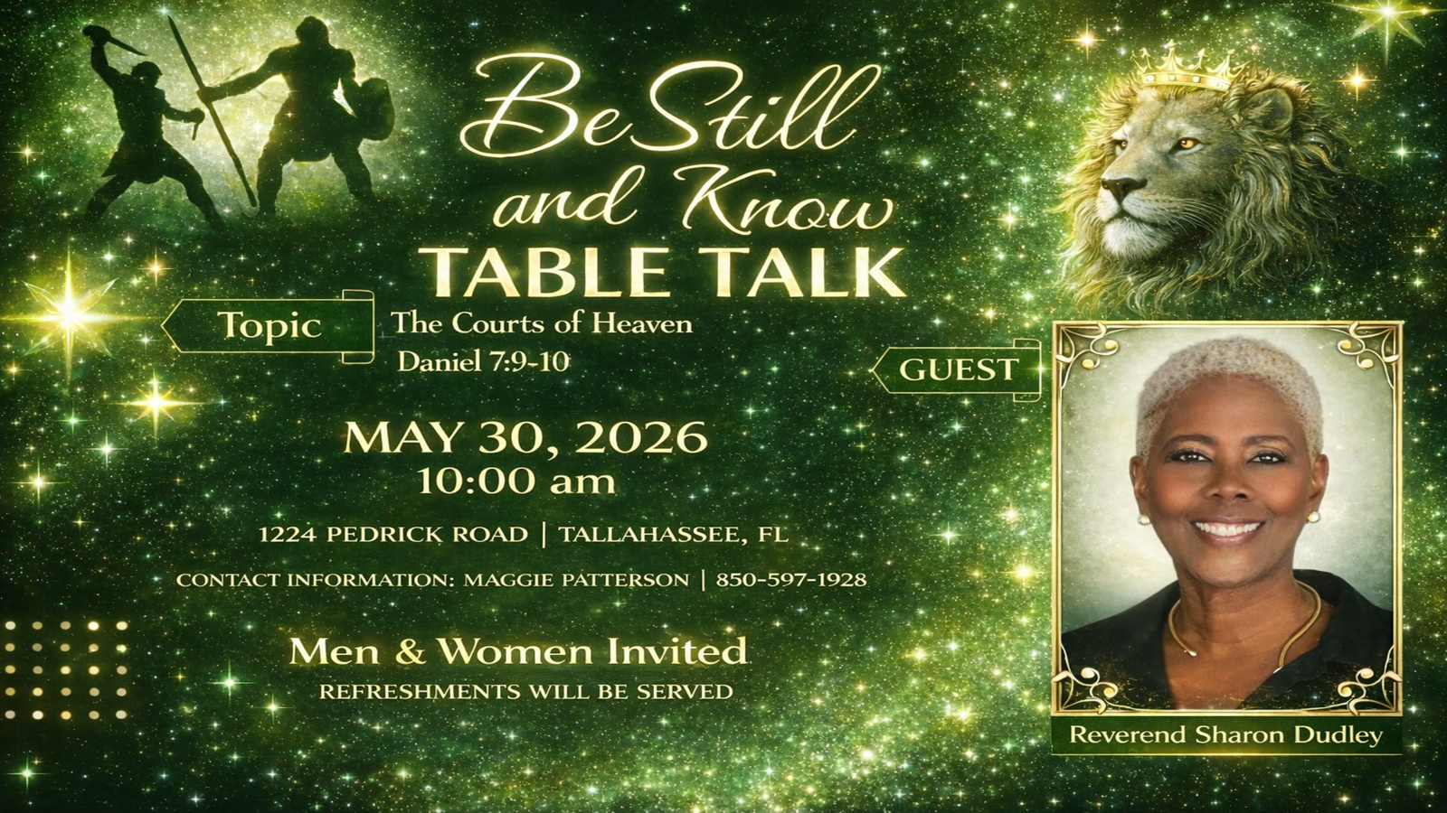 Be Still and Know TABLE TALK